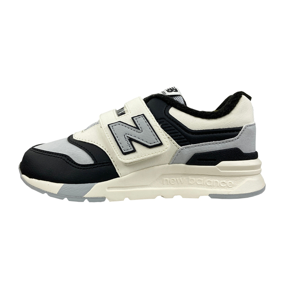 Middle-aged children's New Balance NB 997H all-match shock absorption, wear-resistant, breathable, lightweight, low-cut children's running shoes black and white