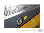 Винтовой компрессор INGRO XLM 5.5A 800 л/мин 8 бар фото выхода сжатого воздуха