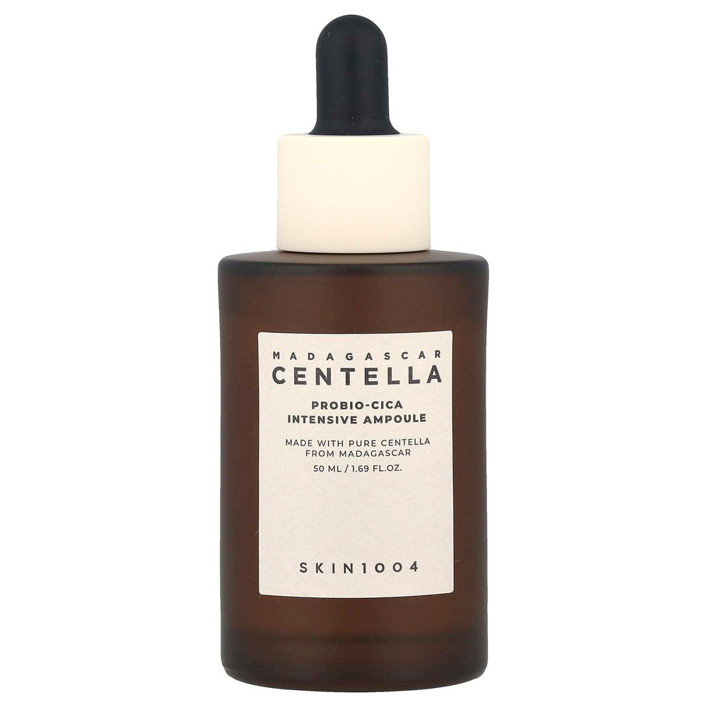 SKIN1004, Probio-Cica Intensive Ampoule, сыворотка с мадагаскарской готу колой, 50 мл (1,69 жидк. унции)