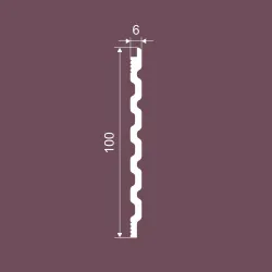 Стеновая панель Ecopolymer, 280x10 см