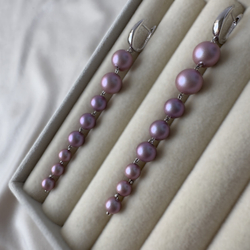 Серьги-дорожки "Викториэль"