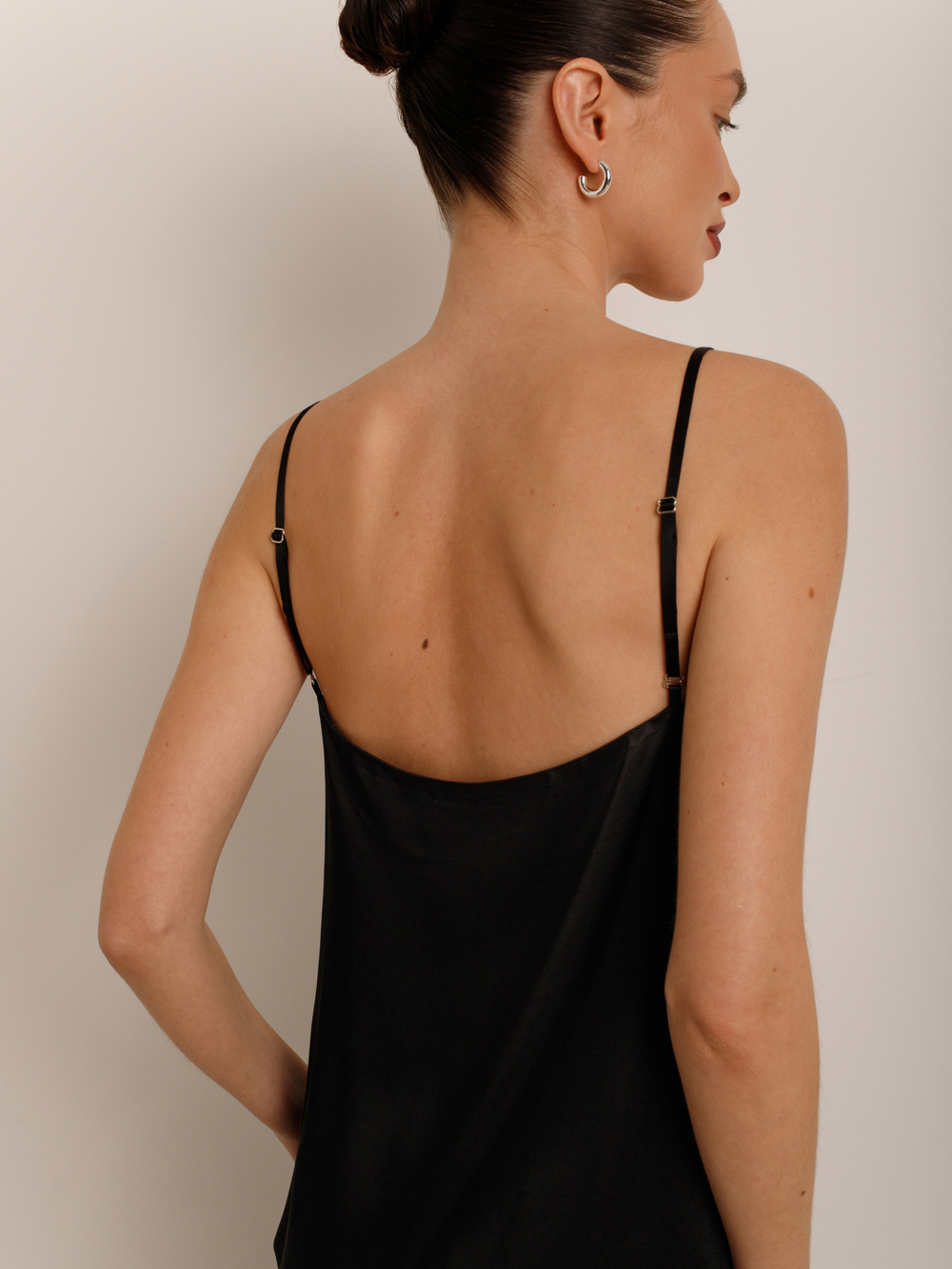 Топ шелковый