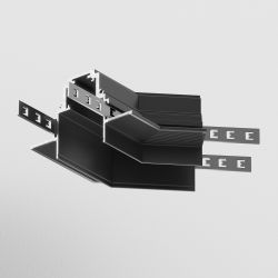 Угол для соединения 135° встраиваемого однофазного шинопровода Maytoni Gravity TRA010CLO-42B