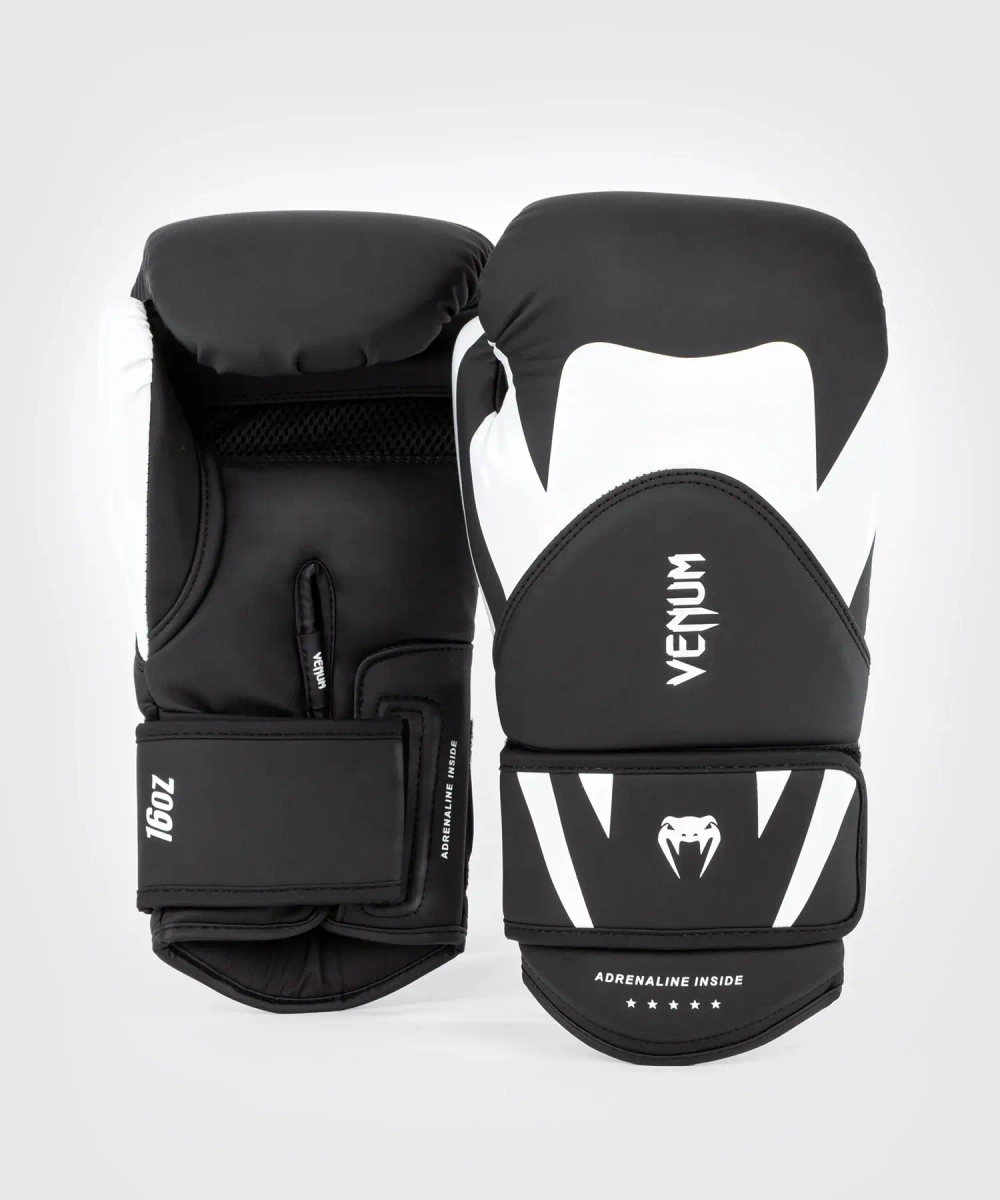 Боксерские перчатки Venum Challenger 4.0 Black/White