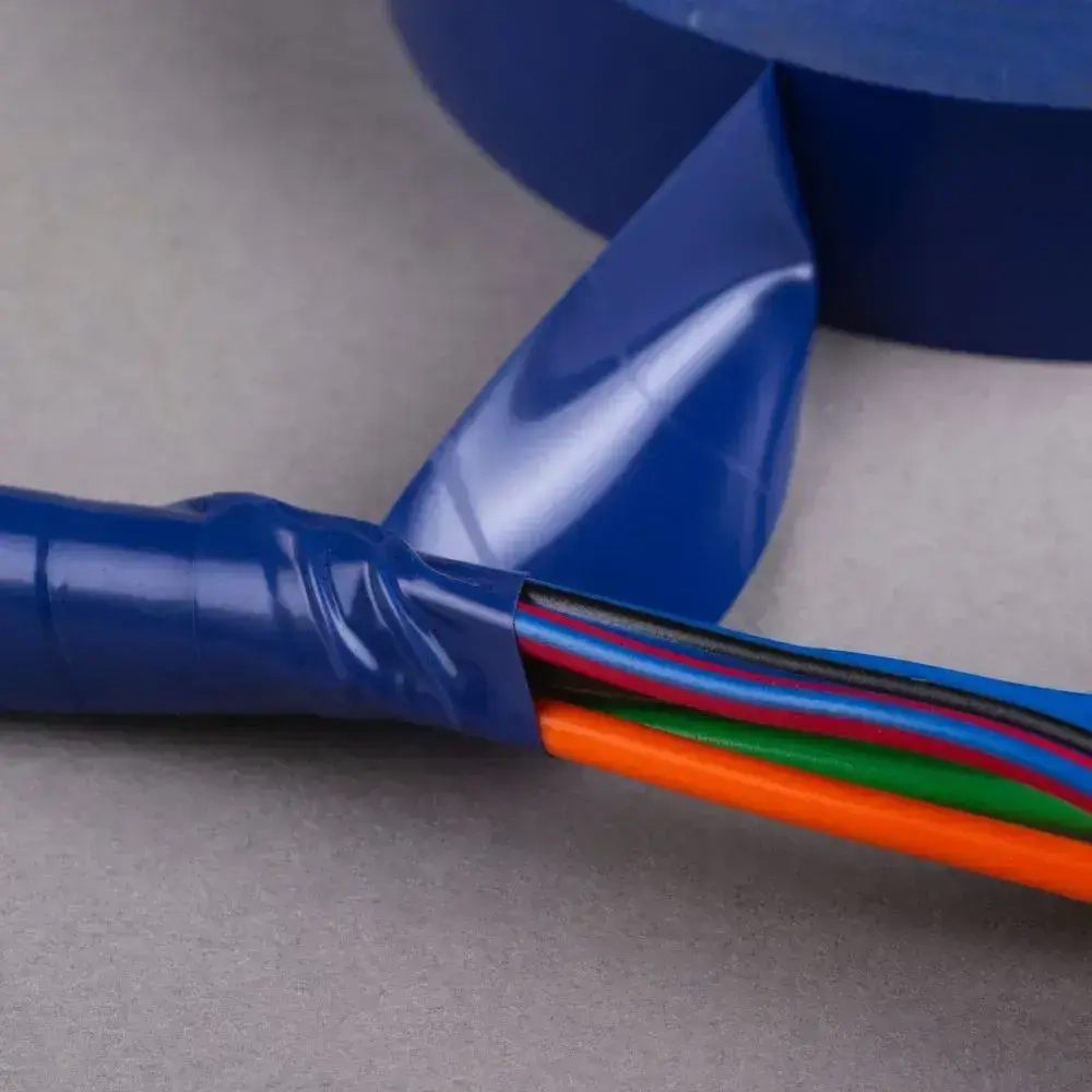 Изолента, набор электроизоляционных клейких лент из 5 цветов, 15мм*10 метров