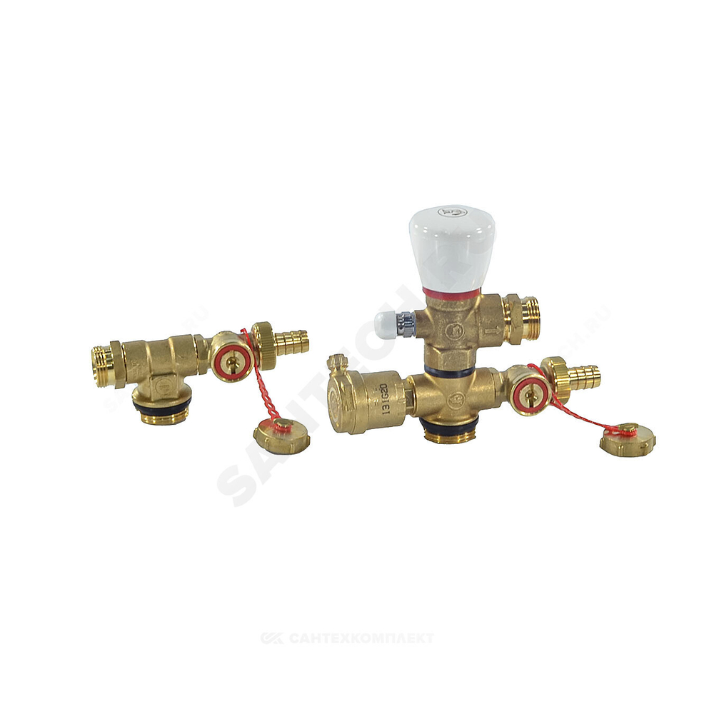 Узел насосно-смесительный R557RK 1" комплект байпасс Giacomini R557KY004
