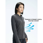 Толстовка UTO Zipper Long Sleeve Hoodie W's 929202