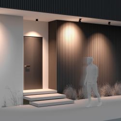 Светильник потолочный светодиодный Maytoni Spin O310CL-L12GF3K