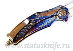 Нож Marfione Custom Matrix-R Titanium Galactic Acidфотография - 6