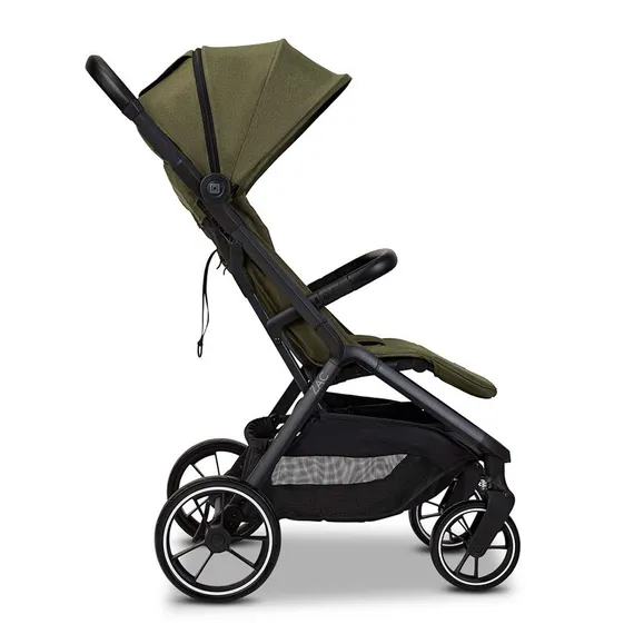 Прогулочная коляска Moon Zac Green Melange (802) 2023