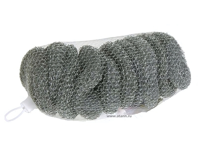 Мочалка для посуды металл 10шт ЧистОк