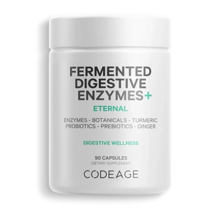 Fermented Digestive Enzymes+ Large 90 капсул CodeAge