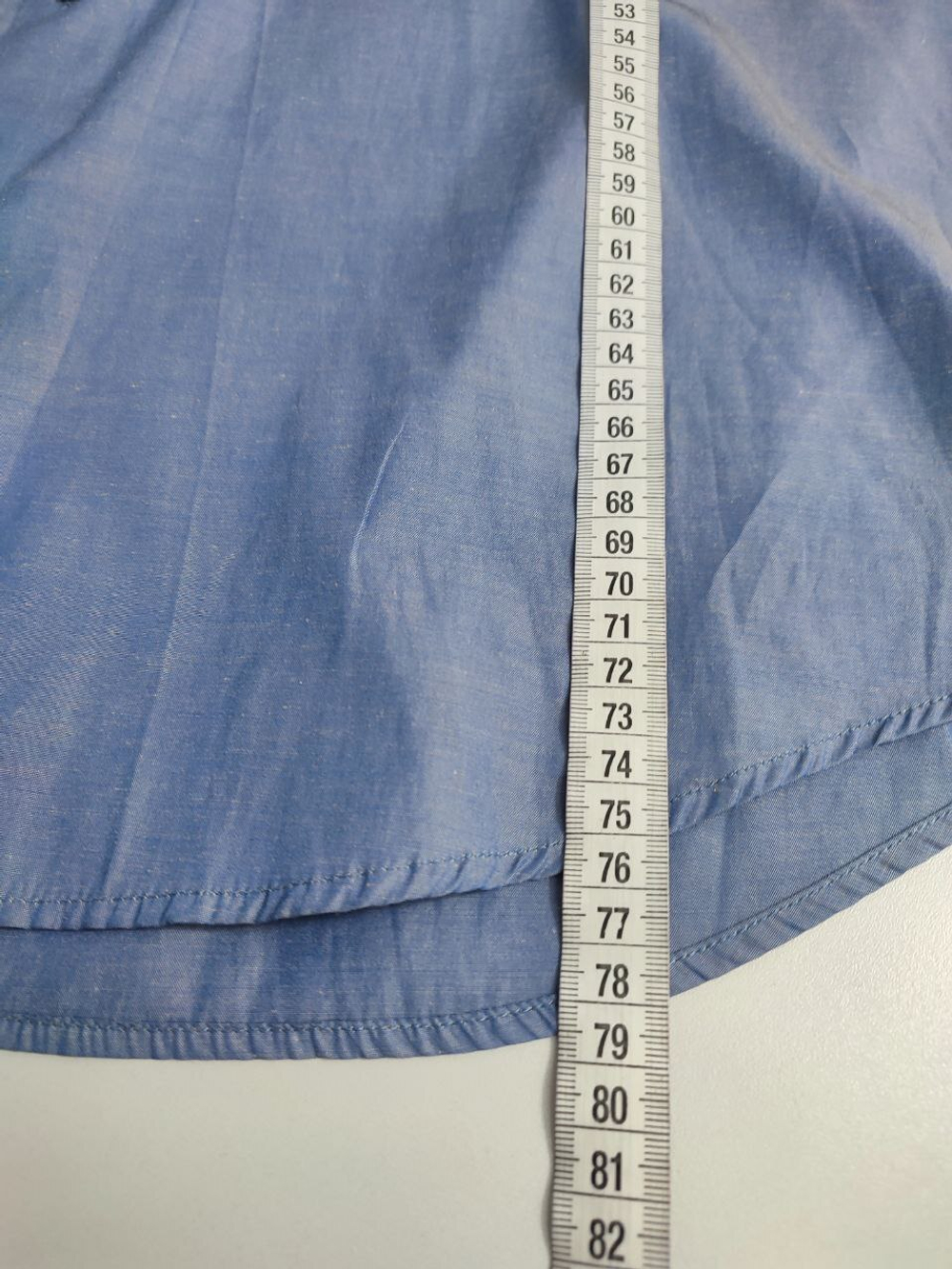 Рубашка Conti Uomo однотонная 42 размер