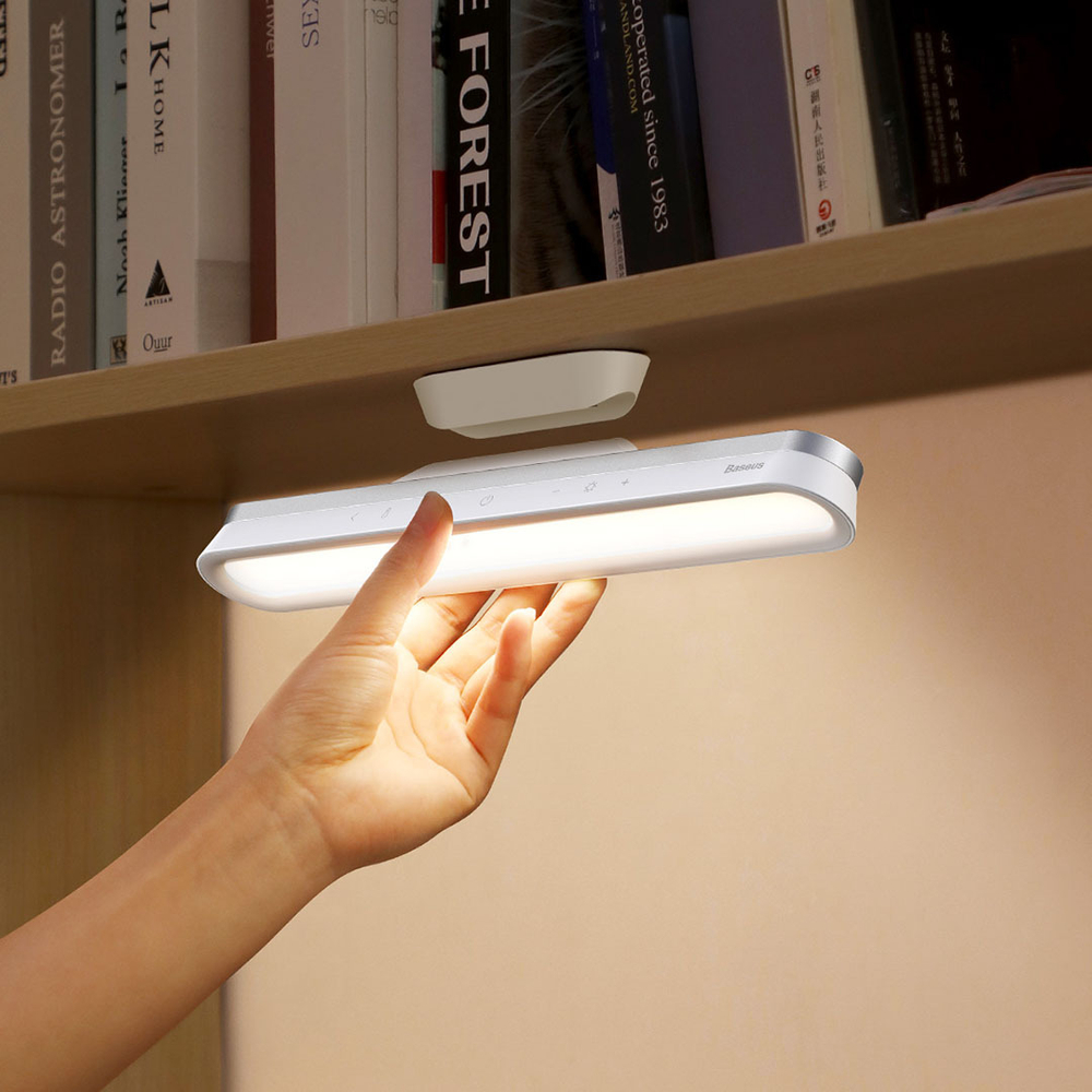 Подсветка Baseus Magnetic Stepless Dimming Charging Desk Lamp Pro - White
