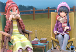 Rin and Nadeshiko Yuru Camp△ Фигурка