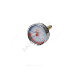 Термоманометр МД04 осевой Дк80 0-1,6 МПа L=60мм G1/4" 120С с переходником на G1/2" ЭКОМЕРА МД04-80-G-1,6МПа-120-L-60-ОИ