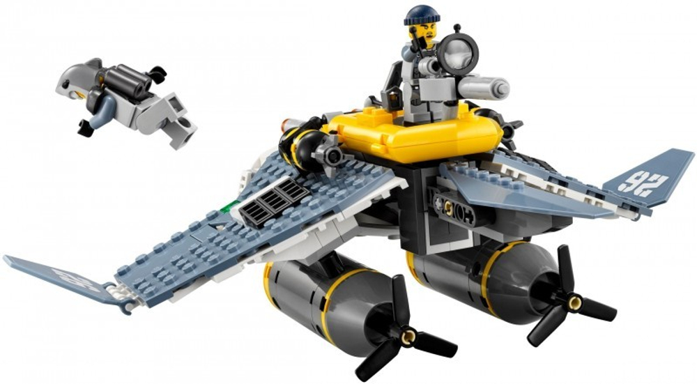 LEGO Ninjago Movie: Бомбардировщик Морской дьявол 70609 — Manta Ray Bomber — Лего Ниндзяго Муви