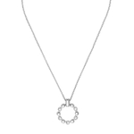 Колье Coeur de Lion Crystal-Silver 2055/10-1817