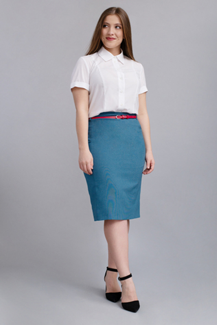 Юбка карандаш 1047Аа-60