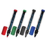 Маркеры в ДИСПЛЕЕ для доски и флипчарта SCHNEIDER "Maxx 290", КОМПЛЕКТ 64 шт., АССОРТИ, линия письма 2-3 мм, 304982