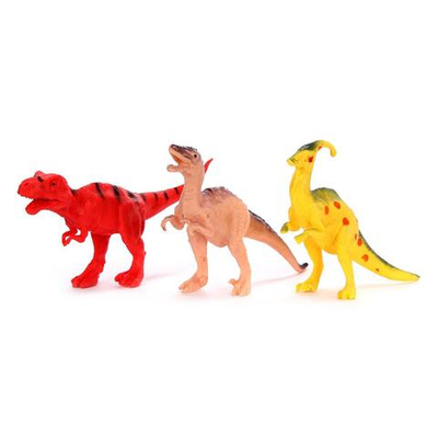 Набор динозавров 3шт, пакет A3-1