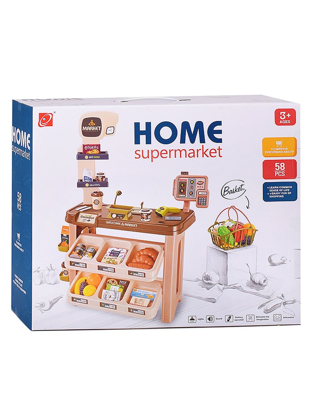 Игровой набор супермаркет Эконом (668-113)