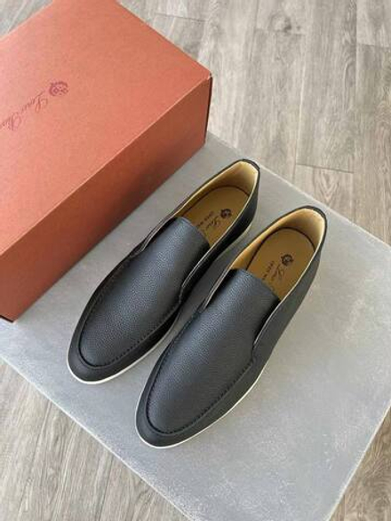 Высокие лоферы Loro Piana