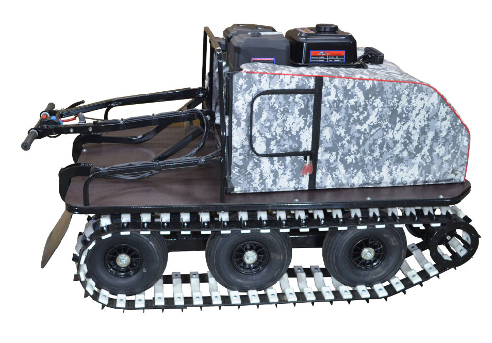 Мотобуксировщик KOIRA T 15 (15 л/с), стеклопластик