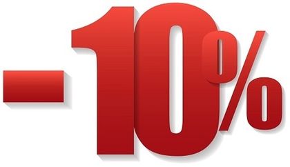 ВНИМАНИЕ! Скидка 5% на заказ + 5% за оплату он-лайн