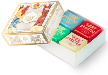 Фабрика Счастье Набор из 4 конфет Пралине № 4