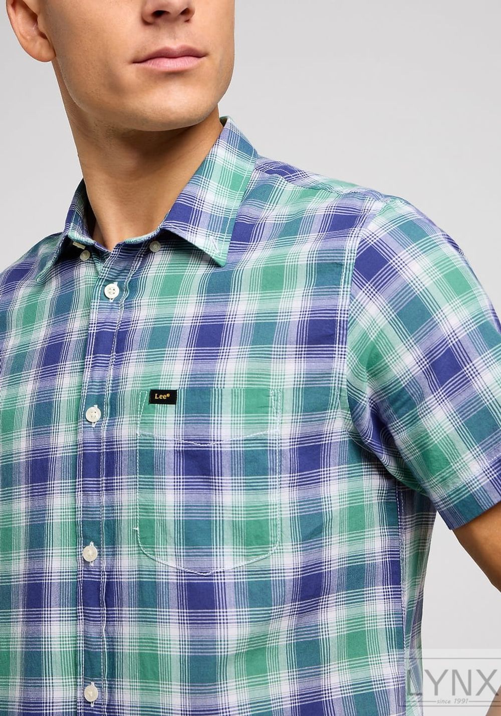 Рубашка LEE BUTTON DOWN SS 112349961