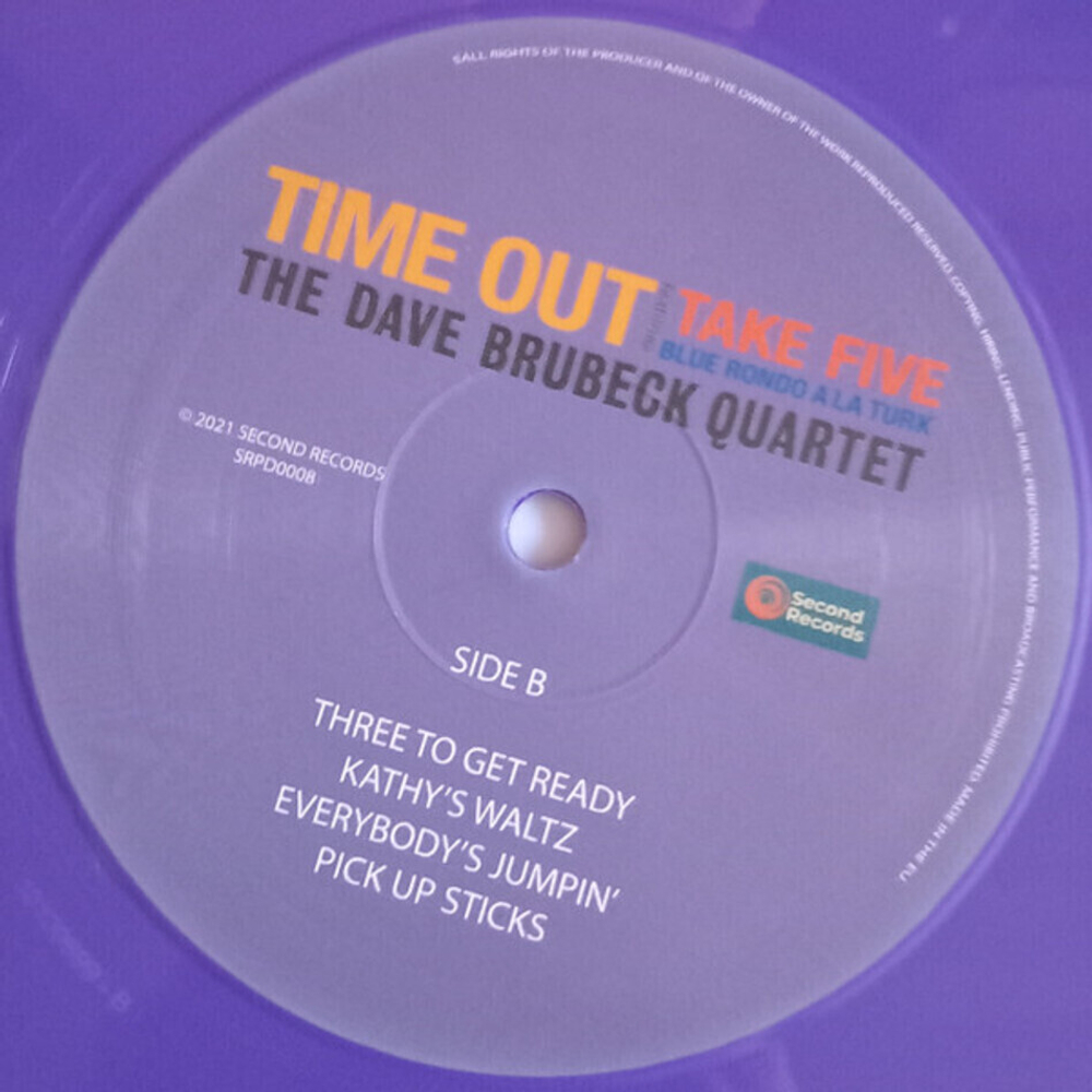 The Dave Brubeck Quartet / Time Out (Coloured Vinyl)(LP)