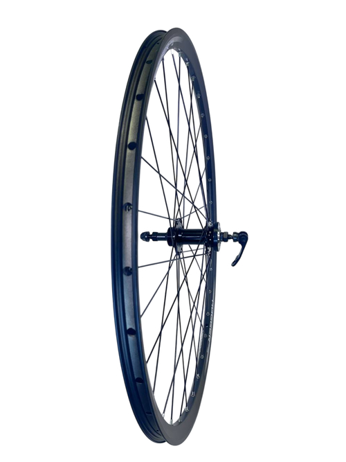 Колесо заднее 29" HOGGER двойной обод пистон., черный, ДИСК трещ. эксц. промподш. черный спица черный(Weinmann)