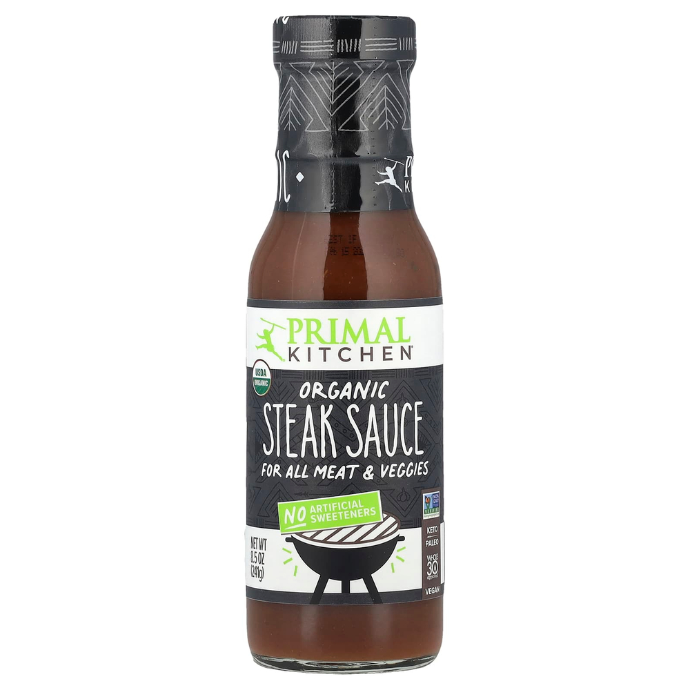 Primal Kitchen, органический соус для стейков, 241 г (8,5 унции)