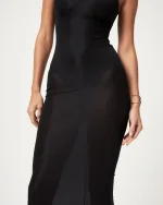 Платье-боди полупрозрачное Kim