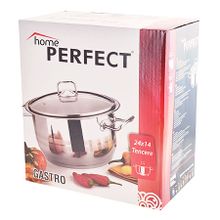 Кастрюля Home Perfect 80415 6 л