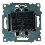 Розетка 2-местная USB + type C (механизм), STEKKER GLS10-7116-05, 250B, 3А, серия Катрин, черный 50055