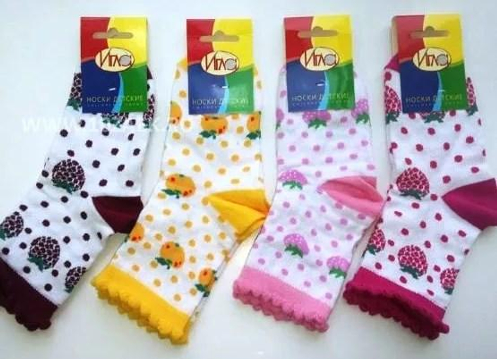 Носки для девочек 69и, р.16 в ассорт. (Игла), 1 шт.