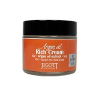 Крем насыщенный для лица с аргановым маслом Jigott Argan Oil Reach Cream 70мл