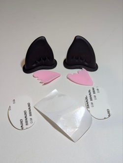 Кошачьи ушки для шлема - вело/мото/горнолыжного