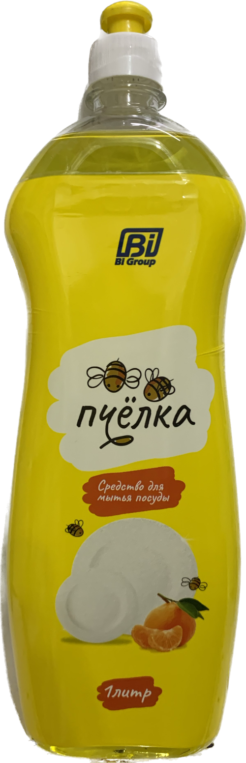 СРЕДСТВО ДЛЯ МЫТЬЯ ПОСУДЫ ПЧЕЛКА АПЕЛЬСИН 1Л