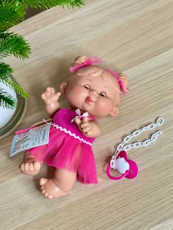 Пупс Nines 26см PEPOTE с закрывающими глазками (N814K)