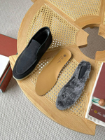 Высокие лоферы Loro Piana