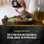 Frontier Co-op, Органические цельные зерна черного перца, 16 унций (453 г)