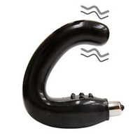 Черный массажер простаты 24см Bior Toys Sex Expert SEM-55001