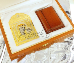 Икона Богородицы настольная