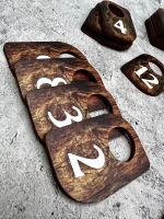 Номерки для гардероба 4х6 см