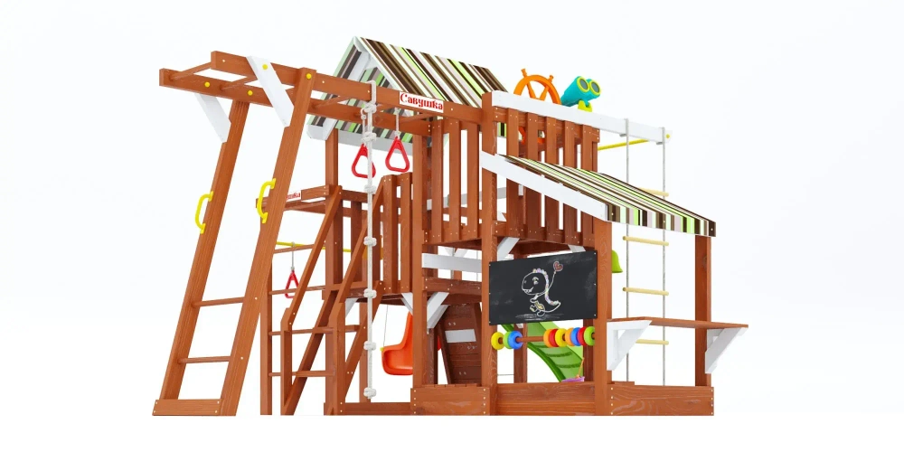 Детская площадка Савушка Тусун - 14 (салатовый)