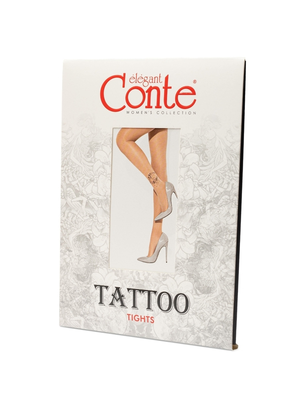 CONTE TATTOO Moon Art Колготки женские с рисунком