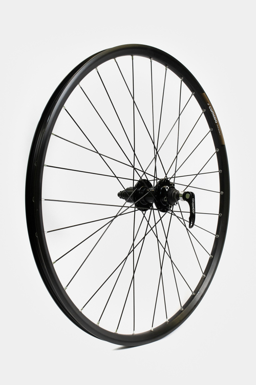 Колесо 27.5 COMODO заднее ал. дв. пист. чер. вт: ал. ДИСК касс. 9-11 ск. эксц. чер. сп. чер.